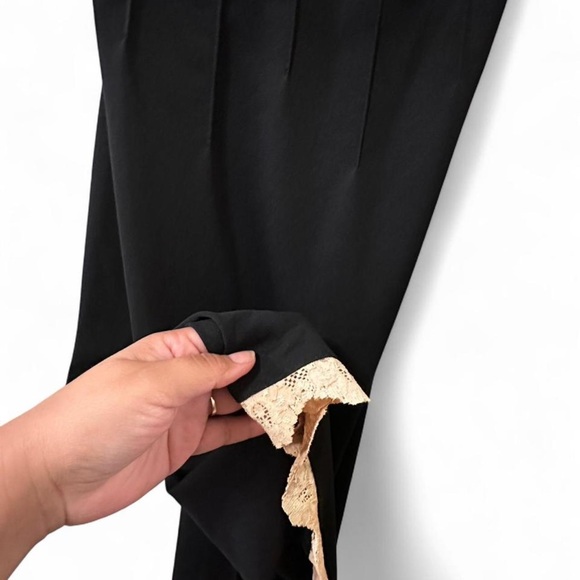 Vintage 1980s Frederick’s of Hollywood Black Slip Dress - Picture 5 of 7